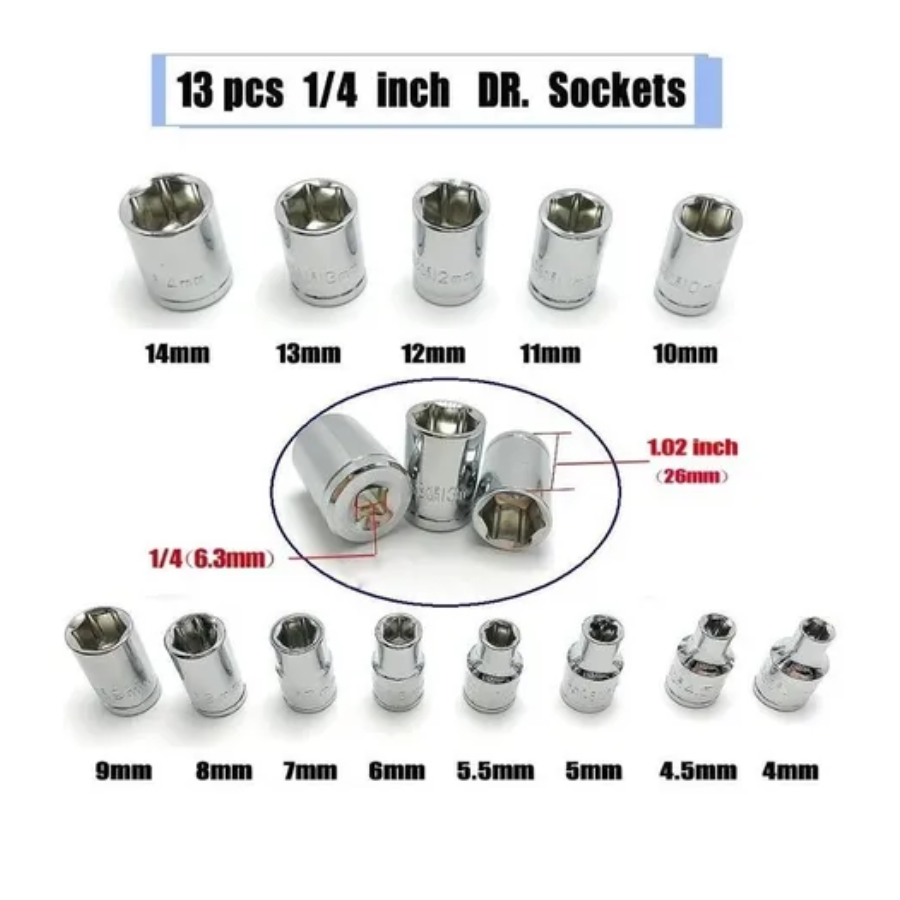 Estuche Juego Herramientas 46 Piezas